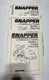 Vtg 3 Snapper Tractor Parts Manuals LT12033-LT12D41 / LT14K33-LT14H41/LT120D331B