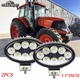 Oval LED Flood Light For Kubota M100X, M105X, M108S, M108X, M110X, M125X, M126X