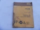 Fiat Allis FR10B Wheel Loader Owner Operator Maintenance Manual