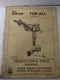 John Bean Top-All Model 330 -- Instruction & Parts Manual L-2493F -- Original