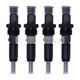 4x Fuel Injector 0432133771 2853346 fits Case Engine P70 New Holland Loader L190