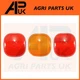Rear Red Amber Stop Indicator Tail Light Lamp 3 Lens for JCB 528-70 Telehandler