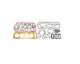 MD972661 OVERHAUL GASKET KIT MITSUBISHI 4G54 ENGINES FORKLIFT CATERPILLAR 
