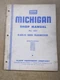 Clark Michigan R-600-FS Series Transmissions Shop Manual No. 1351