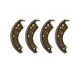 162135 Set of 4 Brake Shoes Fits Hyster H70XL H80XL H100XL H110XL Forklift
