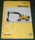 VOLVO EW210C EW230C WHEELED EXCAVATOR OPERATION & MAINTENANCE BOOK MANUAL