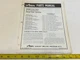 Vintage Ariens Parts Manual Rear Tine Tillers Series 901000 5, 7, 8 HP PM-1-80