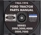 1965-1974 Ford Tractor Master Parts Book CD-ROM Catalog 2000 3000 4000 5000 7000