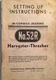 1947 McCormick Deering Instruction Manual No.52R, Harvester Thresher. #10-15