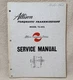 Vintage 1961 Allison TG-602 Torqmatic Transmissions Service Repair Shop Manual