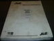 JLG 600A 600AJ Articulating Boom Lift Parts Catalog Manual SN 0300069000-