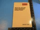 Freightliner  Dealer Sales & Service Directory Winter 1998 A24-00508-000 379 Pag