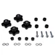 4X Top Window Knob Kit for Bobcat S100 S130 S150 S160 S175 S185 S205 S220 S250