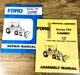 Ford Series 745 Loader 19-955 For 340A 540A Tractor Service 2 Manual Repair Set