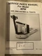 YALE Model MPW 4000 6000 8000 Lbs Forklift Parts Manual book catalog