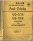 I.HARVESTER UD-236 UD-282 DIESEL ENGINE & ATTACHMENTS ORIG. 1965 PARTS CATALOGUE