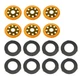 6 Friction 8 Counter Disc Plates Fits JCB 550-170 JS130 JS145 JS160 JS175 TM200