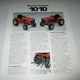 Massey Ferguson MF 1010 Tractor Sales Brochure / Spec Sheet 5-82