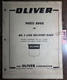 Oliver No. 2 Side Delivery Rake Parts Catalog Manual S5-9-P3-6 1/60