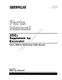 Caterpillar Cat 325C L Supplement Excavator Parts Catalog Manual XEBP8379