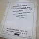 ALLIS CHALMERS HD-21G 21A Tractor Transmission Repair Service Shop Manual book