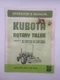 Kubota Rotary Tiller FL1021(R)(C) FL1271(R)(C) Owner's Manual