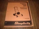 Simplicity Operators Manual Model 1322PS Walk Behind Lawnmower NO. 1691191