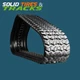 Two Zigzag Tracks 320x86x45 fits Bobcat T140, T450,Gehl RT135&nbsp;for&nbsp;Snow,&nbsp;Mud