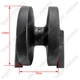Front Idler Fits Kubota SVL95-2S SVL75 SVL90 SVL97 #V0611-22100/V0521-22902