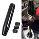 Car 18cm Lengthen Aluminum Gear Knob Manual Transmission  Lever BK