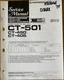 Pioneer CT-501 CT-450 CT-405 Stereo Tape Deck Original Service Repair Manual