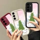 Christmas TPU Case For Smausng S25 S24 Ultra S23FE S22 A16 A17 A56 A36 A15 Cover