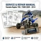YAMAHA RAPTOR 700R 2009 2010 2011 2012 2013 2014 SERVICE REPAIR SHOP MANUAL USB