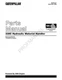 Caterpillar Cat 320C Material Handler Parts Catalog Manual ser EGA1UP 7JK58000Up