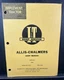 USED I&T SHOP SERVICE MANUAL SERVICE TRACTOR Allis-Chalmers D-21 AC-18