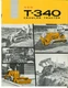 IH New International T-340 Crawler Tractor Brochure Loader Bulldozer Backhoe