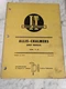 I&T IT TRACTOR SERVICE SHOP REPAIR MANUAL ALLIS-CHALMERS 160 AC-25
