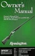 REMINGTON PISTOLS RIFLES SHOTGUNS OWNER'S USER'S MANUALS  SEE ALL BELOW