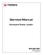 New Terex PT50 PT60 Compact Track Loader Service Manual