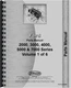 Ford 2000 3000 4000 5000 6000 Series Parts Manual (FO-P-2,3,4000)