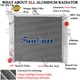 3 Row Radiator FOR Hyster Yale Forklift S40XMS/S25-35XM/S25-40XM 8508901 2043720