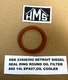 DDE 23508392 DETROIT DIESEL  SEAL RING ROUND OIL FILTER S60 14L EPA07,OIL COOLER