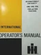IH International Cub Cadet 1000 1200 1250 1650 Lawn Garden Tractor Owner Manual
