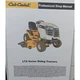 2009 - 2014 Cub Cadet LTX1000 SLTX1000 Series Service Manual 278 pages
