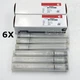 6PCS Cummins Fuel Injector Connector Tubes for Cummins ISX15 QSX15 2894829 NEW