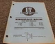 I&T Minneapolis- Moline U302 M5 M504 Tractor Flat Rate Manual MM-17