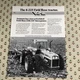 WHITE 4-225 FIELD BOSS TRACTOR SINGLE SHEET Sales Brochure