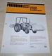Case 380CK Loader Landscaper Tractor Brochure Sales Prospekt