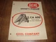 Gehl CA 600 Quick Switch One Row Attachment Owners Manual Form No. 045686