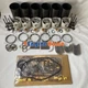 For Doosan Daewoo engine Solar excavator set DE12TI DE12TIS overhaul rebuild kit